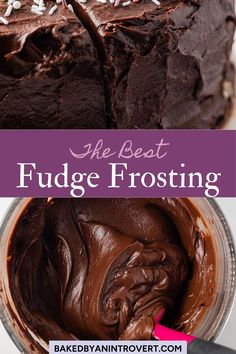 the best fudge frosting recipe ever