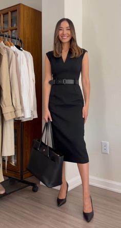 Office Wear Wardrobe, Formal Business Attire Women Dresses, Business Professional Outfits Petite, Business Formal Women Dress, Professional Outfits Women Dress, Corporate Attire Women Dress, Women Professional Dress, Work Dresses For Women Office Outfits, Modern Professional Outfits Women