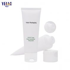 Matte White PCR Lotion Tubes Facial, China