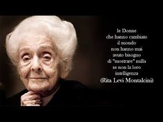 an old woman with white hair and a quote on her face that reads,'la domma deio cambiato di roma