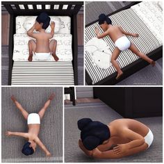 Sims 4 Cc Poses, Sleeping Poses, Poses Sims 4, Toddler Cc Sims 4, Toddler Poses, The Sims 4 Skin