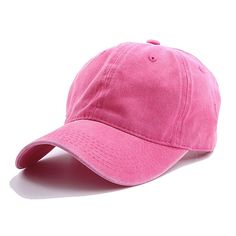 Season:Spring  Summer; Gender:Men's; Quantity:1 PC; Style:Modern Contemporary; Hats Category:Wash Baseball Cap; Occasion:Daily Wear,Vacation; Material:Cotton; Function:Sports,Sunscreen; Pattern:Pure Color; Design:Buckle; Front page:FF; Listing Date:12/06/2022 Baseball Cap Fashion, Ponytail Baseball Cap, Wash Baseball Cap, Pink Baseball Cap, Navy Cap, Pink Cap, Summer Cap, Baseball Caps Fashion, Cap Women