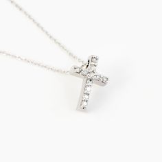 "1- D E S C R I P T I O N Our 14K Solid Gold Diamond Cross Necklace is a stunning testament of faith and fashion. Beautifully designed with real diamonds, this Christian pendant necklace is perfect for women who value elegance and spirituality. It's a meaningful religious jewelry piece that makes an excellent gift for her. Ideal for everyday wear, it's a timeless accessory that complements any outfit. 2- P R O D U C T ∙  F E A T U R E S * Gold material: 14k solid gold * Gold color options: Yello Elegant Symbol, Gold Diamond Pendant Necklace, Diamond Cross Necklace Gold, Diamond Cross Necklace, Cross Christian, Christian Necklace, Radiant Diamond, Jewelry Birthday, Diamond Cross