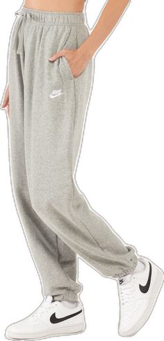 Nike Fleece Leisure Bottoms, Comfortable Nike Fleece Sweatpants, Nike Fleece Bottoms For Leisure, Nike Sweats For Jogging, Comfortable Nike Sweats For Jogging, Nike Sporty Sweatpants For Leisure, Nike Sporty Leisure Sweatpants, Leisure Sportswear Sweatpants, Sportswear Sweatpants For Leisure