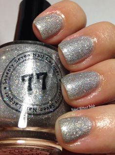 Seventy Seven Nail Lacquer Snowflake Kisses in direct light @seventy7lacquer Baby It's Cold Outside, It's Cold Outside, Cold Outside, Its Cold Outside, It's Cold, Baby Cold