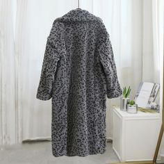 FREE SHIPPING Oversized Leopard Long Teddy Bear Jacket Coat Women 2019 Winter Ladies Overcoat Chunky Outerwear Plus Size Faux Lamb Fur Jackets JKP2928 Oversized Faux Fur Outerwear With Long Sleeves, Oversized Long Sleeve Faux Fur Outerwear, Oversized Fur Coat With Faux Fur Lining, Cozy Long Faux Fur Coat, Cozy Faux Fur Outerwear With Pockets, Cozy Long Sleeve Fur Coat With Pockets, Winter Outerwear With Faux Fur Lining And Lapel Collar, Oversized Outerwear With Faux Fur Trim And Long Sleeves, Oversized Outerwear With Faux Fur Trim