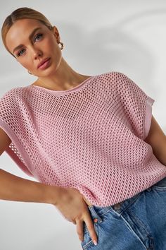 Crochet Mesh Top, Loose Fit Tee, Cotton Summer Top, Gift for Women An openwork mesh top made of natural cotton yarn with the addition of viscose will emphasize your individuality. Yarn composition 80% - COTTON 20% - VISCOSE Made in 1 UNIVERSAL SIZE for: S-L (42-50): bust 84-100 cm = 33-39,4" waist 66-82 cm = 26-32,3" hips 90-106 cm = 35,4-41,7" US 4-14 UK 6-16 The length of the product is about 57 cm (+- 2 cm) / 22,4" The width is 54 cm / 21,2" Casual Crew Neck Open Knit Mesh Top, Spring Textured Knit Beach Tops, Stretch Knitted Tops For Layering, Summer Crew Neck Mesh Top With Open Knit, Spring Beach Tops With Textured Knit, Spring Beach Tops In Textured Knit, Open Knit Short Sleeve Top, Spring Crochet Crew Neck Top For Layering, Beach Crew Neck Pointelle Knit Tops