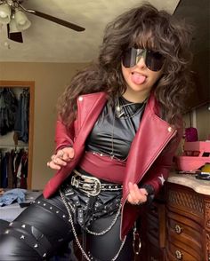 80s Rock Concert Outfit, Punk Outfits 80s, 80s Rock Fashion Women, New Rock Outfit, 80s Rocker Chick Outfit, Rocker Chick Outfit, 80s Rock Outfit, Swamp House