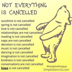 a yellow poster with an elephant saying not everything is canceled in english and spanish