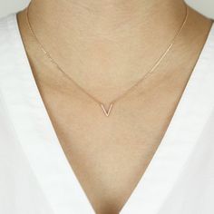 Minimalist Diamond Initial Pendant Necklace As Gift, Minimalist 14k Gold Initial Necklace With Clavicle Chain, Minimalist Diamond Necklace With Initial Pendant, Minimalist Rose Gold Diamond Necklace In Sterling Silver, Minimalist 14k Rose Gold Initial Necklace, Dainty Initial Necklace For Formal Occasions, Minimalist Rose Gold Sterling Silver Diamond Necklace, Minimalist Diamond Necklace With Clavicle Chain, Minimalist Diamond Clavicle Chain Necklace