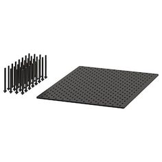 UPPDATERA pegboard drawer organizer, anthracite, 30" - IKEA Cutlery Caddy, Utensil Tray, Cutlery Tray, Drawer Organizer, Drawer Organizers, Kitchen Drawers, Ikea Kitchen, Drawer Organisers, Peg Board