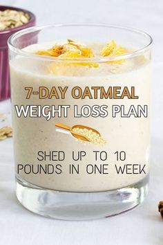 Get quick results with this 7-day oatmeal diet plan. Lose up to 10 pounds in one week with healthy and satisfying recipes. Quick Easy Diets Losing Weight 10 Pounds, 10 Pounds In One Week Meal Plan, Menu For Losing 10 Pounds, 7 Day Keto Diet To Lose 10 Pounds, 1 Week Diet 10 Pounds, 7 Days Diet Plan, Lose 10 Pounds Meal Plan, Drop 10 Pounds In Two Weeks