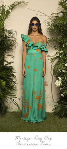 Tropical Glam, 파티 드레스, Johanna Ortiz, Glam Dresses, Look Chic, Moda Fashion, Resort Wear, Couture Fashion, Runway Fashion