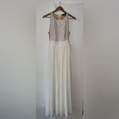 Nwt Lulus Forever And Always Lace Maxi Dress Wedding Bridesmaid Summer Sz S New With Tags, Excellent Condition. Has A Slip And Two Light Layers. Beautiful Detailing On The Top With Tan Underlay Under Arms. Measured Approximately: 14” Pit To Pit 60” Length To End Of Bottom 13.5” Straight Across Waist Detailing Light Layers, Forever And Always, Outfits 2023, Maxi Dress Wedding, Wedding Bridesmaid, Lace Maxi, Lulu Dresses, Professional Outfits, Lace Maxi Dress