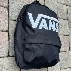 Vans Old Skool Iii Backpack Black/White Vn0a3i6ry28 Nwt Authentic Brand: Vanscolor: Black/Whitefeatures: Large Main Compartment Front Zip Pocket W/Organizer 22 Liter Capacity 100% Polyester Measuring 16.5 L X 12.75 W X 4.75 D Inches Publisher: Vansdetails: The Old Skool Backpack Is A 100% Polyester Backpack Featuring One Large Main Compartment And A Front Zip Pocket With An Organizer Large Main Compartment Front Zip Pocket W/Organizer 22 Liter Capacity 100% Polyester Measuring 16.5 L X 12.75 W X Vans Backpack, Vans Bags, Vintage Chanel Handbags, Vans Black And White, Light Backpack, Medium Backpack, White Halter Maxi Dress, People Shopping, Blue Backpack