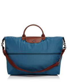 Longchamp Le Pliage Expandable Travel Duffel Weekender Longchamp Bags, Travel Duffel, Bags Travel, Peacock Blue, Longchamp Le Pliage, Travel Bags, Top Handle Bag, Tote Bag, Handbags