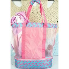 Flamingo Print Summer Cooler Mesh Beach Bag Tote Nwt This Fun Themed Tote Is Perfect For The Beach, Pool, Picnics, Tailgating, And More! It Features A Roomy Mesh Section For Items Like Towels, Shoes, And Snacks And An Insulated Section To Keep Drinks And Other Items Cool In The Hot Sun. This Stylish Bag Is A Must Have For Beach, Picnics, Tailgating And More! Polyester Blend In Pink And Blue Flamingo Print Mesh Panels No Closure - Open Top Bottom Zip Around Insulated Cooler Compartment Holds Your Blue Flamingo, Summer Coolers, Beach Picnics, Adjustable Strap Bag, Mesh Beach Bags, Large Beach Bags, Neoprene Tote, Brown Tote Bag, Rugged Leather