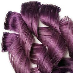 Intense Purple Clip In Hair Extensions The Details: 4 Piece Set Each Piece Is About 1.5" Wide Double Drawn 100% Remy Human Hair -Meaning They Not Only Look Like Real Hair, They Are Real Hair And Can Be Heat Styled, Cut And Color As You Could With Your Own Natural Hair. 18 Inches Long Add Color To Your Hair Without Damaging Chemicals And Upkeep Or Commitment To Any Colors! Also Add Volume To Your Hair As These Are Double Drawn, Remy Human Hair Extensions - Meaning They're Thick From Clip To End. Add Volume To Your Hair, Bob Cut Wigs, Bella Hair, Blonde With Pink, Real Human Hair Extensions, Hair Tape, Halo Hair, Short Hair Wigs, Remy Human Hair Extensions