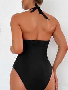 Features:-Simple & Fashion-Easy to clean. quick-drying-Suit for all kinds of water activities Specifications:Style: One piece BikiniMaterials: 82% Nylon. 18% spandexPackage include: 1*Women one piece swimsuitWarm Tips:-Do not tumble dry.-Do not bleach and iron.-Hand wash with cool water.-Wash separately from other clothes and turn inside out to dry. Size Chart Black Printed One-piece Swimsuit For Beach Season, Black Printed Beachwear One-piece, Black Floral Print One-piece Swimwear, Printed One-piece Beachwear Bodysuit, One-piece Leopard Print Beachwear Swimwear, Iron Hand, Striped One Piece, Ribbed Mini Dress, Rhinestone Dress