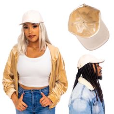 Protect your hair on the go with this classic beige satin lined baseball cap. Our baseball caps are available in 3 sizes to fit average size heads, larger heads, locs, and more! Finally wear a baseball cap that fits your head and protects your hair. Details: Entire interior of the hat is satin lined including the sweatband to protect your edges.  High quality satin lining retains hair's moisture, prevents your hair from breakage, frizz, tangles, and drying out. Vegan and cruelty free. Color : Beige Material: Exterior - Cotton ; Interior - Stretch Charmeuse Satin Hats For Small Heads, Baseball Hats For Women, Green Bucket Hat, Red Bucket Hat, Blue Bucket Hat, Hair Details, Black Bucket Hat, Moisturize Hair, Bad Hair Day