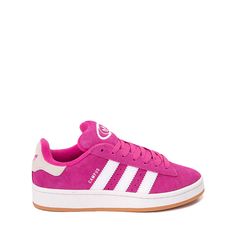 adidas Campus '00s Athletic Shoe - Big Kid - Semi Lucid Fuchsia / White | Journeys Adidas Campus Shoes, Christmas Shoes, All Nike Shoes, Shoes Outfit Fashion, Cute Nike Shoes, Adidas Campus, Athletic Shoe