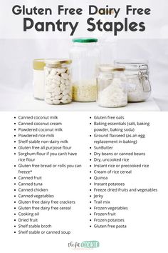 Gluten Free Pantry, Free Pantry, Going Gluten Free, Gluten Free Living, Allergy Free Recipes, Gluten Free Rice