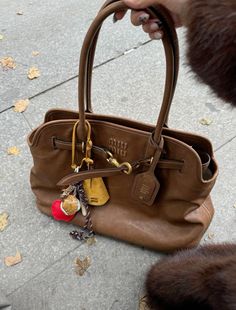 Miu miu bag, brown leather bag, fall winter Miu Miu Bag, A Love Letter, Brown Leather Bag, The Saint, California Style, Love Letter, A Love, Miu Miu, Leather Bag