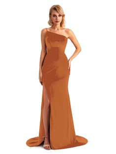 copper Bridesmaid Dresses Uk, Bridesmaid Dresses Online, Big Belly, Satin Bridesmaid Dresses, Custom Size Dresses, Long Bridesmaid Dresses, Dresses Uk, Plus Size Dress, Fabric Swatches