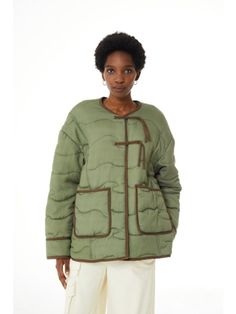 Find Me Now Quilted Knot Coat Boxwwod Me Now, Quilted Jacket, Athleisure, Knot