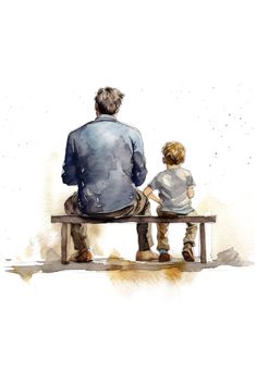 Father and son. Отец и сын. PNG. Father's Day Drawing, Tattoos For Dad Memorial, Book Cover Art Design, The Sun Tarot Card, Cracked Wallpaper, Pen Art Work, Film Posters Art