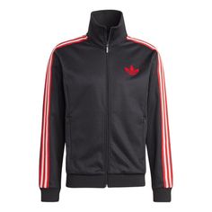 adidas originals Ajax Amsterdam OG Track Jacket 'Black' IN4719 Adidas Athleisure Track Jacket For Sports, Functional Track Jacket With Three Stripes For Sports Season, Winter Functional Track Jacket With Three Stripes, Adidas Logo Track Jacket For Fall Sports, Adidas Track Jacket For Sports In Fall, Adidas Fall Track Jacket For Sports, Athleisure Track Jacket For Streetwear And Sports Season, Athleisure Breathable Track Jacket For Streetwear, Breathable Functional Track Jacket For Streetwear