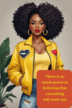 There is so much power in believing that everything will work out  #positivethoughts #quotes #africanamericanexpressions #titicookie #picturequotes #strongblackwoman #empoweringquotes #friday #blackart #simplequotes African American Expressions, Simple Quotes, Attitude Of Gratitude, Gratitude Quotes, African American Women, Boss Babe, Empowering Quotes, Positive Thoughts