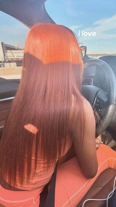 Hair Plugs, Red Brown Hair, Dyed Natural Hair, Quick Braided Hairstyles, Long Red Hair, Pretty Hair Color, Hair Laid, Baddie Hairstyles