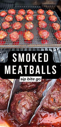 pellet grill smoker meatballs recipe Smoked Pasta, Meatballs Stuffed With Mozzarella, Smoked Meatballs, Smoked Hamburgers, Bbq Meatball Recipe, Bbq Meatballs, How To Cook Meatballs