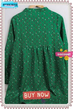 Long Sleeve Printed V-neck Dress Green Cotton V-neck Mini Dress, Casual A-line Spring Tops, Green V-neck Cotton Mini Dress, Spring Green Dresses With Split Neck, Green Split Neck Dresses For Spring, Split Neck Green Dresses For Spring, V Neck Dress, Customer Support, Neck Dress