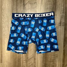 Item Is Nwot And Has Never Been Worn. Men's Underwear Is Size Medium. Uf1335 Summer Multi-pack Blue Boxer Briefs, Blue Fitted Casual Boxer Briefs, Casual Blue Fitted Boxer Briefs, Casual Fitted Blue Boxer Briefs, Casual Boxer Briefs With Letter Print, Fitted Blue Boxer Briefs Multi-pack, Fitted Blue Multi-pack Boxer Briefs, Crazy Man, Bud Light