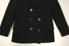 Polo Ralph Lauren Wool Naval Officer Academy Double Breasted Pea Coat Jacket S | eBay Naval Officer, Peacoat Jacket, Pea Coat, Shawl Collar, Vest Jacket, Double Breasted, Polo Ralph, Polo Ralph Lauren, Coats Jackets