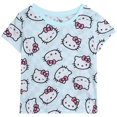 Bring a touch of magic and endless smiles to your little ones wardrobe with our adorable Hello Kitty Girls' T-Shirt. This charming graphic tee is perfect for young fans who adore the iconic Hello Kitty. Crafted from premium, soft cotton, this t-shirt promises all-day comfort and durability, making it an ideal choice for toddler girl clothes and girls' clothing collections. Whether your child is heading to school, a playdate, or simply enjoying a casual day at home, this versatile Hello Kitty tee Multicolor Short Sleeve T-shirt With Hello Kitty Print, Casual Hello Kitty Print Tops For Sleepover, Cute Hello Kitty Print Tops For Sleepover, Cute Hello Kitty Tops For Sleepover, Multicolor Hello Kitty Print Short Sleeve Tops, Cute Multicolor Hello Kitty Print Tops, White Character Print Top For Sleepovers, Fun White Tops For Sleepover, Playful Cartoon Print Top For Sleepover