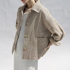 Discover Timeless Elegance and Comfort Step into a world where classic style meets modern comfort with our Elegant Casual Cotton-Linen Blazer for Women. Perfectly designed for the contemporary woman who loves to blend elegance with casual flair, this blazer is your go-to piece for a variety of occasions. Whether you're heading to the office or dressing up for a casual outing, this blazer promises to elevate your style effortlessly. Product Features Fabric Composition: Crafted with a premium blen Linen Coat Outfit, Chic Relaxed Fit Single Breasted Outerwear, Chic Single-breasted Relaxed Fit Outerwear, Versatile Solid Color Blazer For Spring, Versatile Solid Blazer For Spring, Versatile Blazer For Spring, Classic Blazer With Buttoned Pockets And Relaxed Fit, Classic Beige Collared Blazer, Classic Outerwear With Relaxed Fit For Office