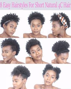 Inspiration coiffure: 10 variétés de styles pour cheveux crépus – CONFESSIONS D'UNE  BEAUTY LOVEUSE Short Black Natural Hairstyles, 4c Natural Hairstyles Short, Style Natural Hair, Natural Haircuts, Short Natural Haircuts, Hair Twists, Twa Hairstyles