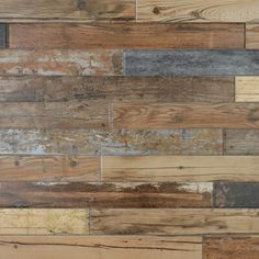 wood flooring with different colors and patterns on the top one is brown, blue, yellow and white