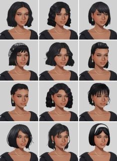 #BEAUTY ,#REALATIONSHIPS #Fashion #Outfits #Summer Outfits #Animals Maxis Match Hair Sims 4, Med Hairstyles, Hair Sims 4 Cc, Haircut Fails, Maxis Match Hair, Bald Patches, Trending Hair, Long To Short Hair, Back Of The Head