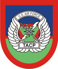 the emblem of u s air force is shown in red, green and blue colors