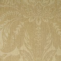 Sample Flourishing Damask Wallpaper in Gold Gold Palette, Damask Wallpaper, Linen Texture, Burke Decor, Vinyl Wallpaper, Damask Pattern, Wallpaper Samples, Interior Design Projects, Fabric Samples