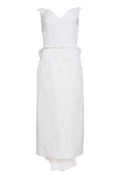 Lottie Off White Silk Dress Off White Silk Dress, White Silk Dress, White Silk, Silk Dress, Final Sale, Strapless Dress, White Dress, Off White, Silk