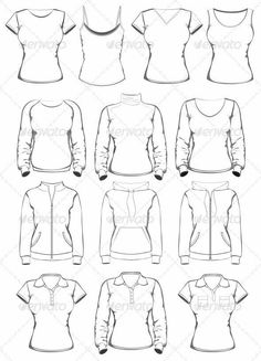 the front and back views of women's long sleeved shirts