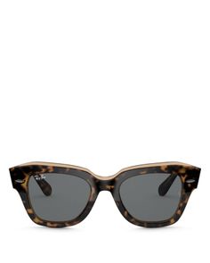 Ray-Ban Women's State Street Square Sunglasses, 49mm Rayban Sunglasses For Women, Ray Ban State Street Women, State Street Rayban, Ray Ban State Street, Foldable Sunglasses, Ray Ban Round Sunglasses, Ray Ban Sunglasses Women, 39th Birthday, Ray Ban Women