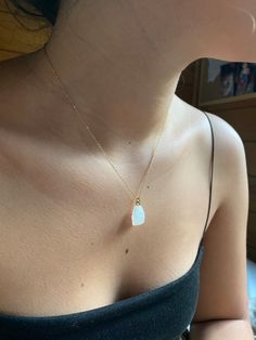 "OUR*SPECIAL*ITEM Raw Rainbow Moonstone pendant , i have made it with love. Moonstone is the June Birthstone. These simple, delicate and versatil necklace that you can wear at any occassion. Confortable to use and wear, is the perfect outfit for your day. You can combinate with other dainty necklaces MOONSTONE: JUNE BIRTHSTONE Rainbow Moonstone is a good Gemstone for women. A stone for \"new beginnings\", Moonstone is a stone of inner growth and strength. It soothes emotional instability and str Dainty Necklaces, Necklace Birthstone, Rainbow Moonstone Pendant, Birthstone Gifts, June Birthstone, Moonstone Pendant, June Birth Stone, Dainty Necklace, Elegant Jewelry