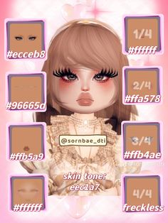 Custom Make Up Dress To Impress, Dress To Impress Makeup, Makeup Combo, Sanrio Outfits, Royal High Outfits Ideas Cheap, Fancy Dress Code, Pink Wallpaper Ipad, Custom Makeup, Dti Hacks