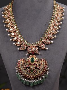 Rani Haram, Indian Bride Jewellery, South Indian Bride Jewellery, Antique Haram, Indian Brides Jewelry, Antic Jewellery